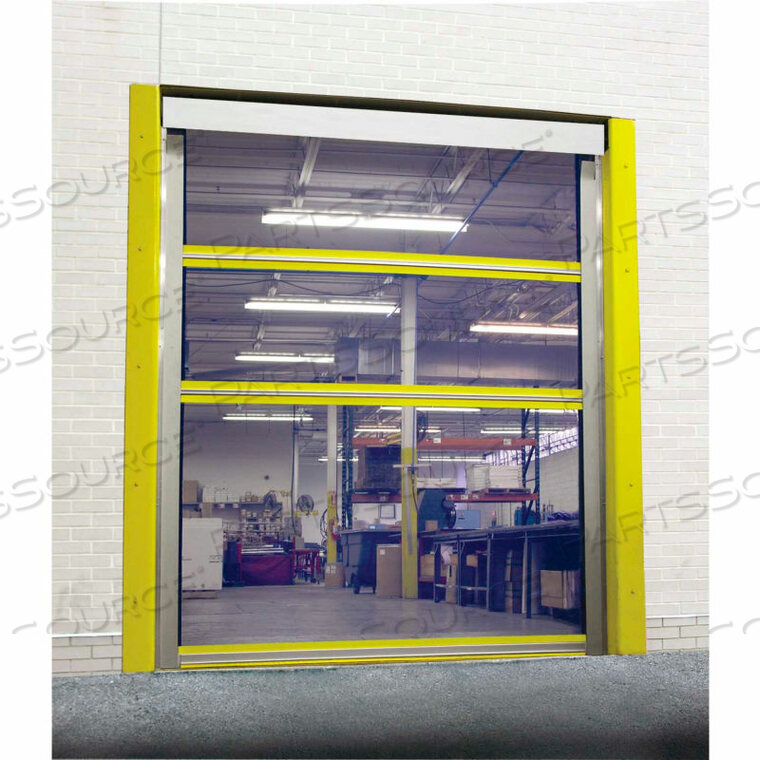 OEM#: FS-STM-IJ-8X9MESHSPRING-LOADED ROLL-UP BUG SCREEN DOCK DOOR WITH 11 OZ MESH PANELS 8 X 9 by TMI, LLC