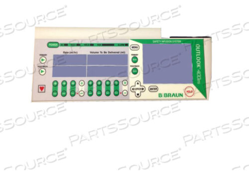 Replaces B. Braun Medical Inc (Infusion Systems Division) FZ00501784FZ00501784 B BRAUN OUTLOOK ES COSMETIC BEZEL 400ES