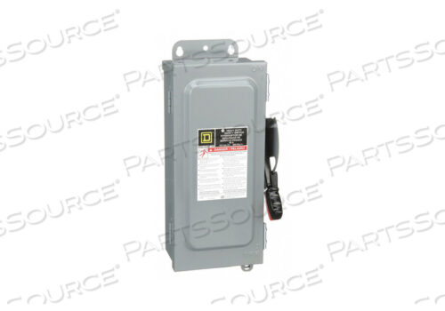 SAFETY SWITCH 600VAC 3PST 30 AMPS AC