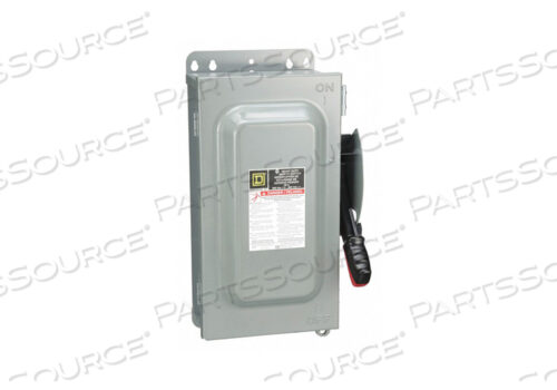 SAFETY SWITCH 600VAC 3PST 60 AMPS AC