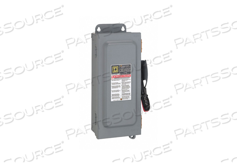 SAFETY SWITCH 600VAC 3PST 60 AMPS AC