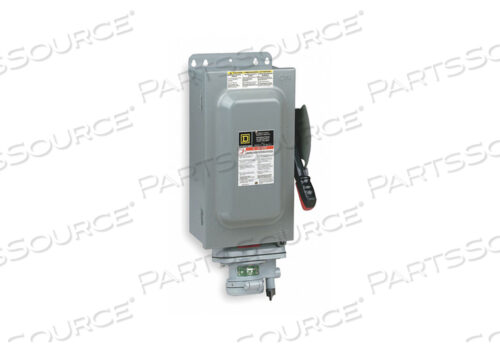 SAFETY SWITCH 600VAC 3PST 60 AMPS AC