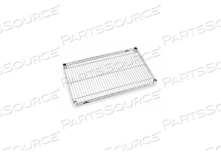 OEM#: 3060NCMETRO SUPER ERECTA 3060NC INDUSTRIAL WIRE SHELF, CHROME, 30 X 60 by Intermetro Industries (Emerson)