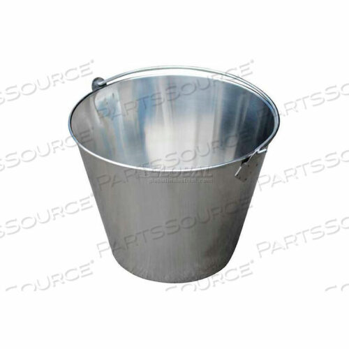 OEM#: BKT-SS-325STAINLESS STEEL BUCKET 3-1/4 GALLON CAPACITY by Vestil Manufacturing Corp.