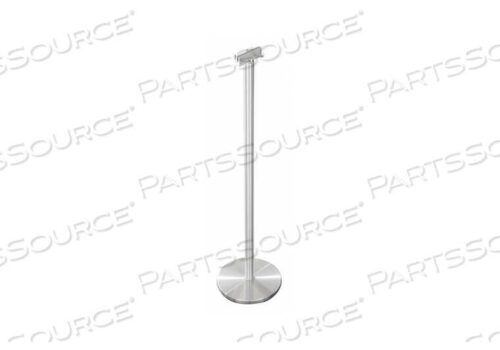 OEM#: FVBS11SAFLOOR STANDING SATIN ALUMINUM WET UMBRELLA BAG HOLDER WITH OPTIONAL SIGN MOUNT by Glaro Products Inc