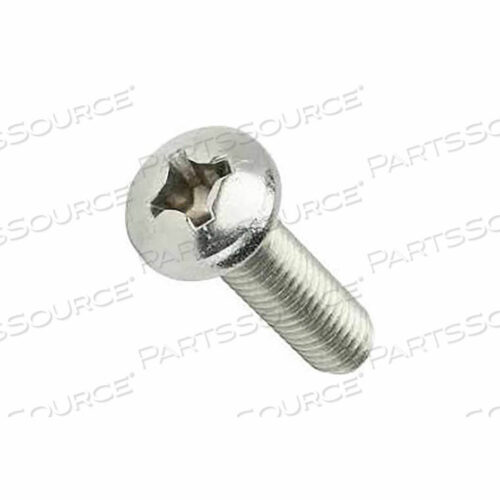 OEM#: CNC08045M8 X 1.25 X 45MM MACHINE SCREW - PHILLIPS PAN HEAD - CLASS 4.8 - STEEL - ZINC - 50 PK by Titan Fasteners