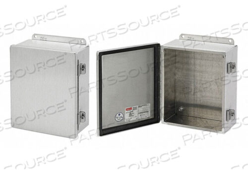 OEM#: A8064CHALENCLOSURE, WALL MOUNT, ALUMINUM, HXWXD: 8 X 6 X 4 IN. by Hoffman