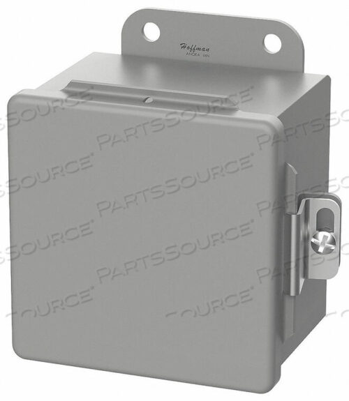 OEM#: A6044CHCONTINUOUS HINGE W/CLAMPS, TYPE 12, 6.00X4.00X4.00, STEEL/GRAY by Hoffman