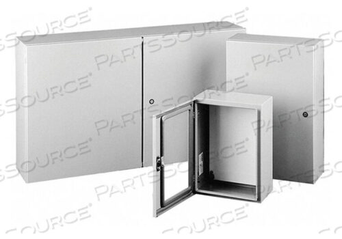 OEM#: CSD24168ENCLOSURE, WALL MOUNT, STEEL, SOLID, ANSI 61, HXWXD: 24 X 16 X 8 IN. by Hoffman