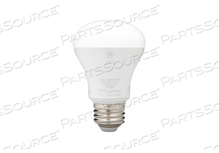 OEM#: LED7DR20/830LED LAMP R20 7.0W 3000K E26 by GE Lighting