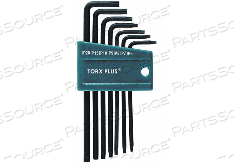 OEM#: 366907 PIECE TORXPLUS L-KEY LONG ARM SET by Wiha Tools