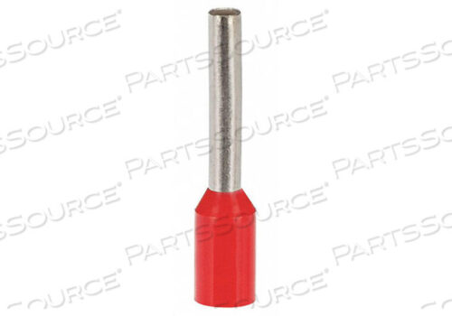 OEM#: FSD77-10-DFERRULE INSUL 1MM2 10MM PIN RED PK500 by Panduit