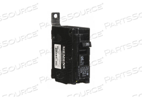 OEM#: B120CIRCUIT BREAKER, THERMAL MAGNETIC, 1P, 120/240V AC, 20A by Siemens