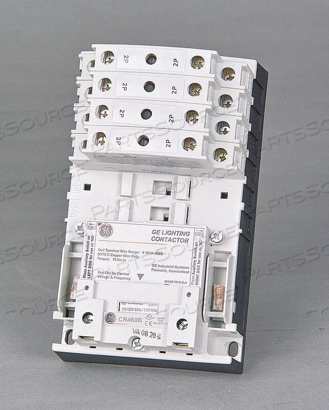 OEM#: CR463L80ANAH5224 LIGHTING CONTACTR 8P 277V OPEN ELECHELD by General Electric Company