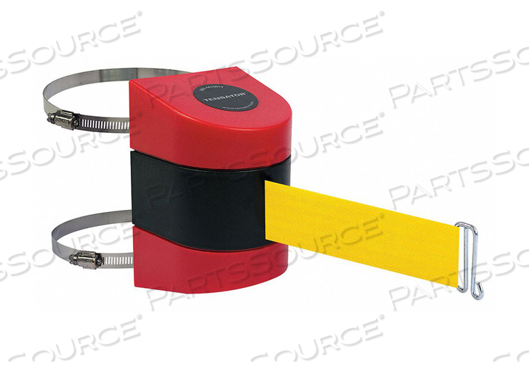 OEM#: 897-24-C-21-NO-Y5X-AD0123 BELT BARRIER RED BELT COLOR YELLOW by Tensabarrier