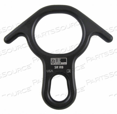 RESCUE DESCENDER WITH EARS ALUMINIUM