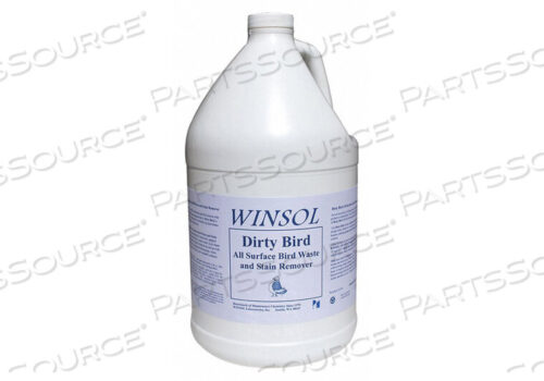 OEM#: CL-7000DIRTY BIRD MULTI-SURFACE BIRD WASTE & STAIN REMOVER, GALLON BOTTLE by Bird Barrier
