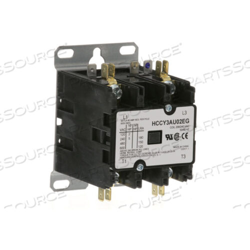 Replaces Hobart Corporation 00-346466-00004CONTACTOR 2P 30/40A 208/240V