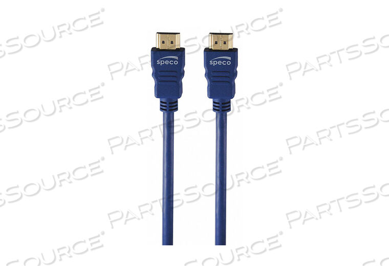 OEM#: HDCL50HDMI CABLE 50 FT L BLUE TRIPLE SHLD by Speco Technologies