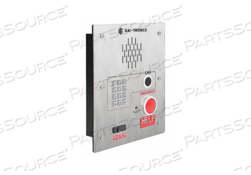 OEM#: 398-712TELEPHONE (2) PUSH BUTTONS VOIP SILVER by Hubbell Power Systems