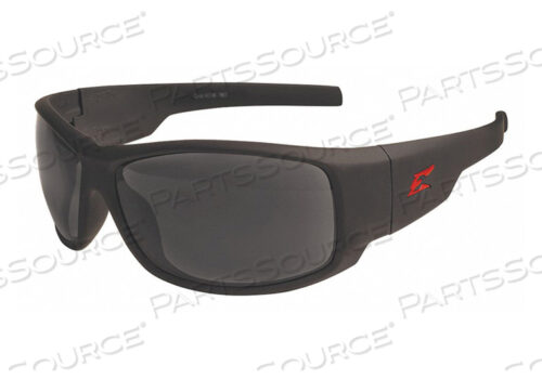 SAFETY GLASSES SMOKE LENS COLOR BLACK
