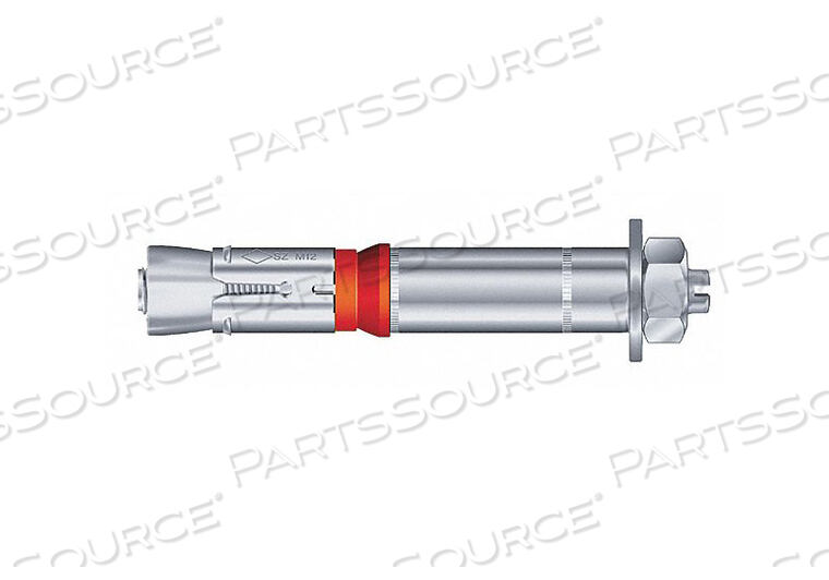 OEM#: M16045301WEDGE ANCHOR DIA.10MM CS LN.167MM PK25 by MKT Fastening