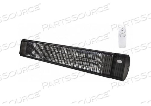 OEM#: CF15120BCARBON SERIES INFRARED HEATER - 1.5KW 120V WITH REMOTE CONTROL - BLACK by Aura
