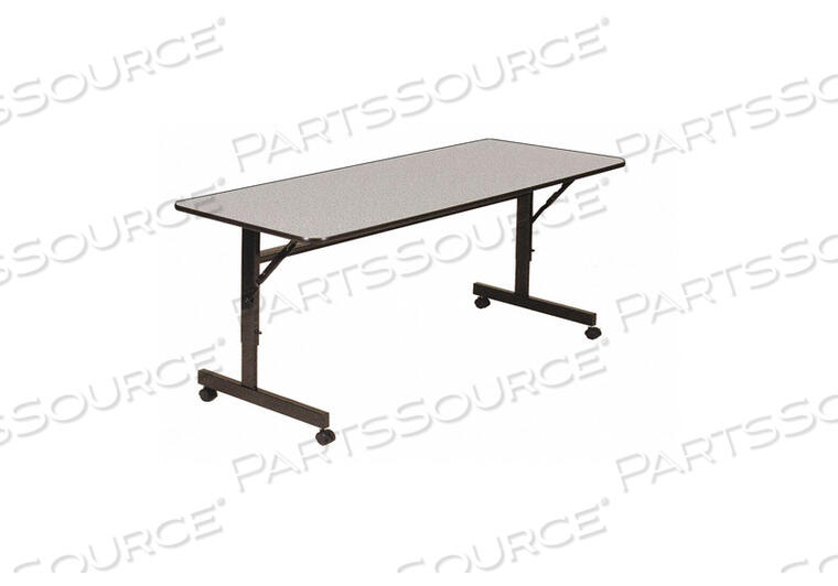 OEM#: FT2460M-01ECONO-LINE FLIP TOP TABLE, 24 X 60, WALNUT by Correll