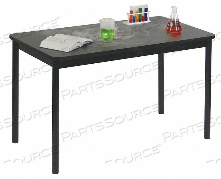 OEM#: LT2472-07SCIENCE LAB TABLE - LAMINATE TOP - 24W X 72L X 36H - BLACK GRANITE by Correll
