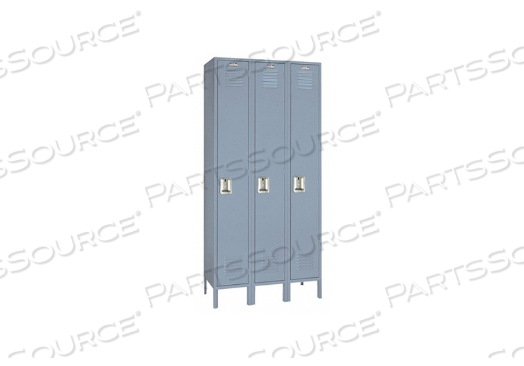 OEM#: DD50223WRDRB LOCKR LVRD 3 WIDE 1 TIER DOVE GRAY by Lyon