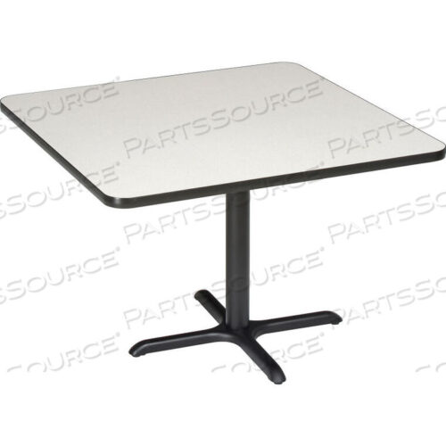 OEM#: CTXB36QGYINTERION RESTAURANT & LUNCHROOM SQUARE TABLE, 36LX36WX29H, GRAY by National Public Seating