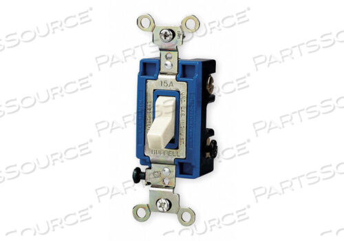 OEM#: CS115ISWITCH, TOGGLE, COMMERCIAL, 120-277V, 15A, 1-POLE, IVORY by Hubbell Incorporated, Wiring Device-Kellums