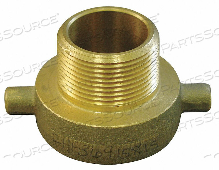 OEM#: 369-1521061FIRE HOSE ADAPTER 1 NPT 1-1/2 NH by Moon American
