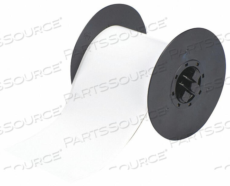 OEM#: B30C-4000-595-WTB30 SERIES INDOOR-OUTDOOR INDUSTRIAL VINYL LABELS, 4W X 100L, WHITE by Brady Americas