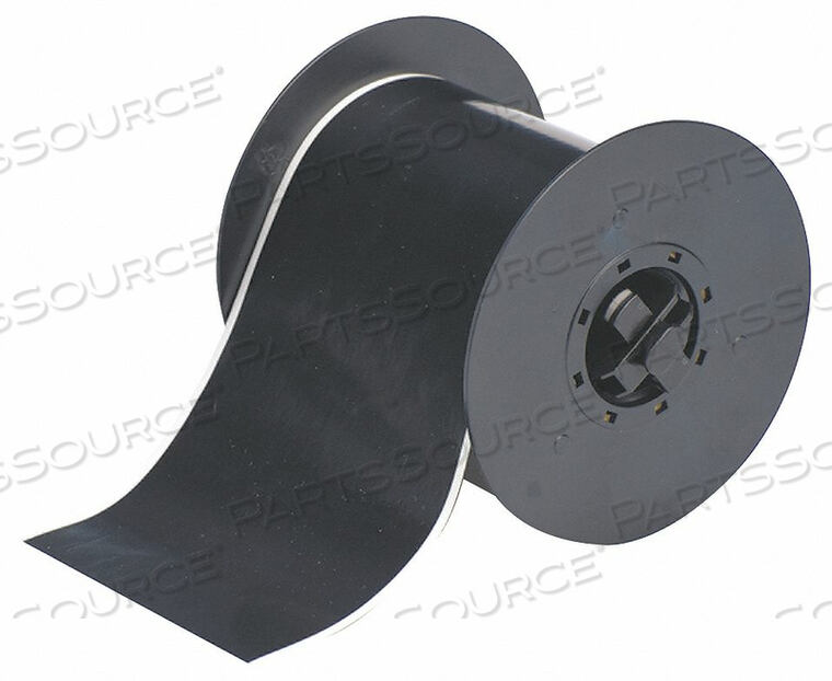 OEM#: B30C-4000-595-BKB30 SERIES INDOOR-OUTDOOR INDUSTRIAL VINYL LABELS, 4W X 100L, BLACK by Brady Americas