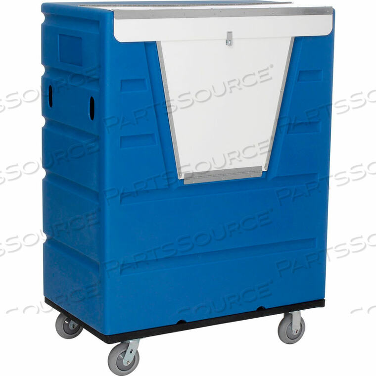 OEM#: BTBBPB-SECHOPPER FRONT PLASTIC SECURITY BULK TRUCK, 43 CU. FT., BLUE by Quality Industries LLC