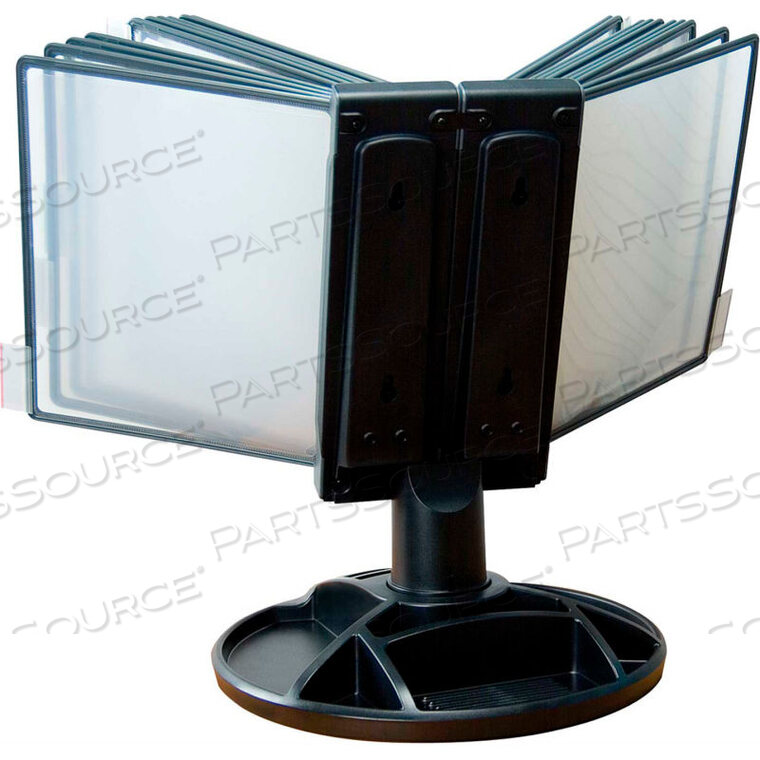 OEM#: FDS021L-20DELUXE ROTARY BASE REFERENCE ORGANIZER, 20 PANEL by Aidata