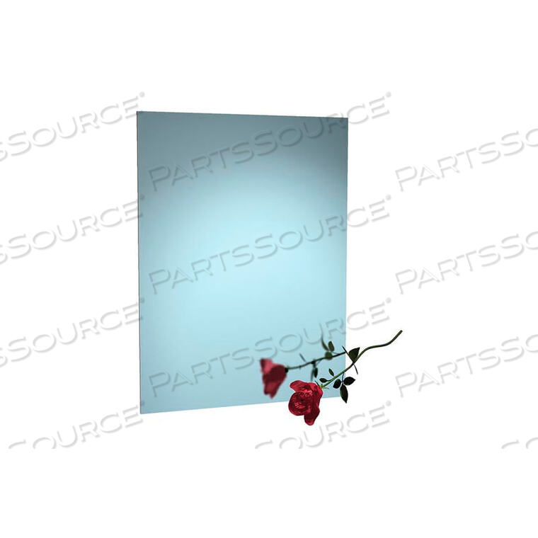 OEM#: 8026-1620FRAMELESS STAINLESS STEEL MIRROR - 16WX20H by Asi Group