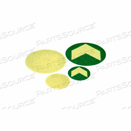 OEM#: 83-4009910 PHOTOLUMINESCENT SUPER-GLOW CHEVRON ANTI-SKID DOTS 2-3/8, DURABLE POLYCARBONATE, SELF-ADHESIVE by American Permalight Inc
