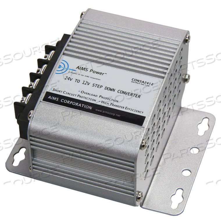 OEM#: CON5A24125 AMP 24V TO 12V DC-DC CONVERTER by Aims Power