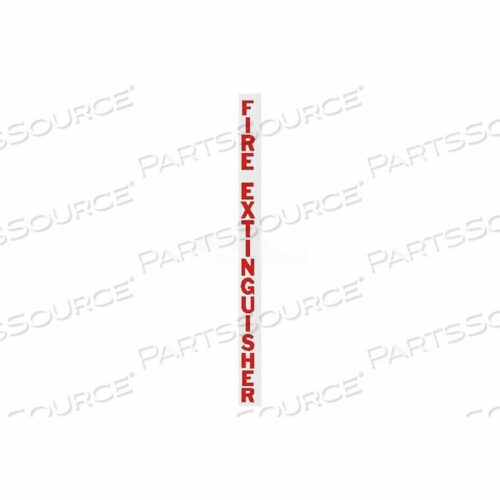 OEM#: LDCVRFEVERTICAL DIE CUT FE LETTERS, RED by Activar Construction Products Group
