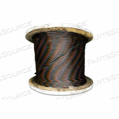 OEM#: BFC3126X19R500500 5/16 DIAMETER 6X19 FIBER CORE BRIGHT WIRE ROPE by Advantage Sales & Supply