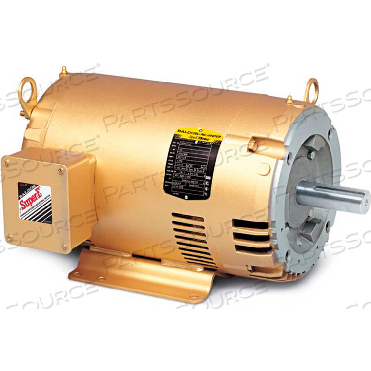 OEM#: CEM3212TGENERAL PURPOSE MOTOR, 208-230/460 V, 5 HP, 3450 RPM, 3 PH, 182TC, OPSB by BALDOR