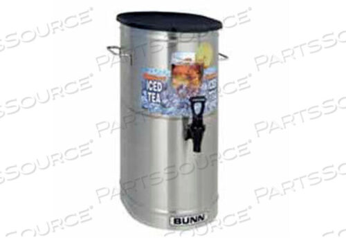OEM#: 34100.0002ICED TEA/COFFEE DISPENSER - 4 GAL./BREW-THROUGH LID by Bunn