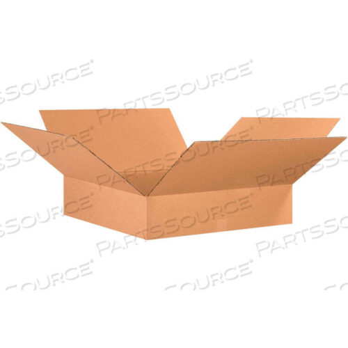 OEM#: BS262606FLAT CARDBOARD CORRUGATED BOXES 26 X 26 X 6 200#/ECT-32 by The Packaging Wholesalers