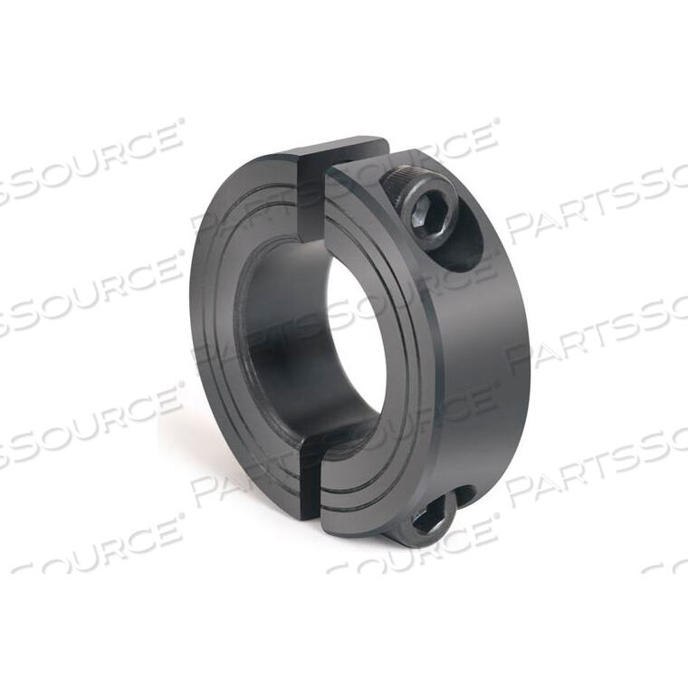 OEM#: M2C-20METRIC TWO-PIECE CLAMPING COLLAR, 20MM, BLACK OXIDE STEEL by Climax Metal Products