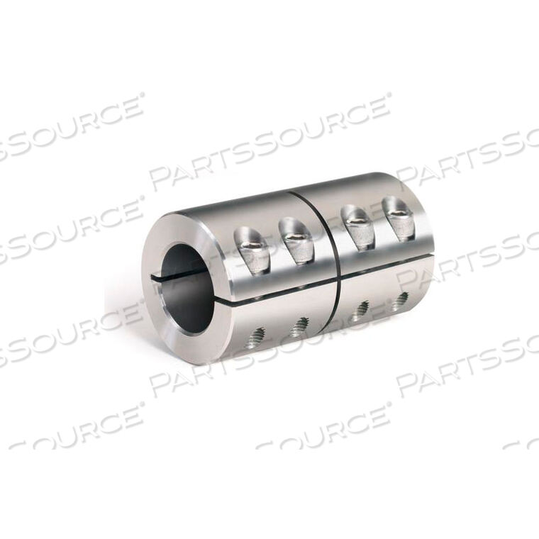 OEM#: MISCC-40-40-SMETRIC ONE-PIECE INDUSTRY STANDARD CLAMPING COUPLINGS, 40MM, STAINLESS STEEL by Climax Metal Products