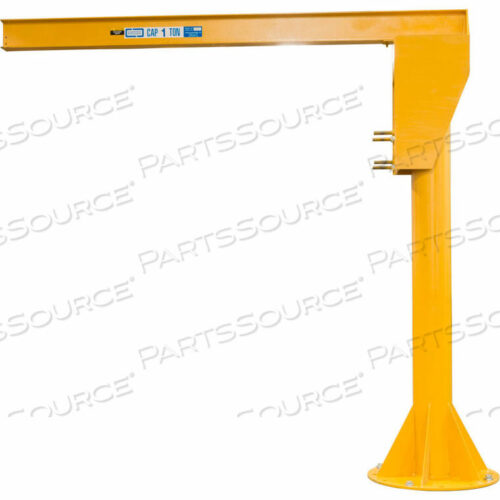 OEM#: A31414HEAVY DUTY FLOOR MOUNTED JIB CRANE, 3000 LB. CAPACITY, 14 UNDER BEAM HEIGHT, 14 SPAN by Contrx Industries Inc