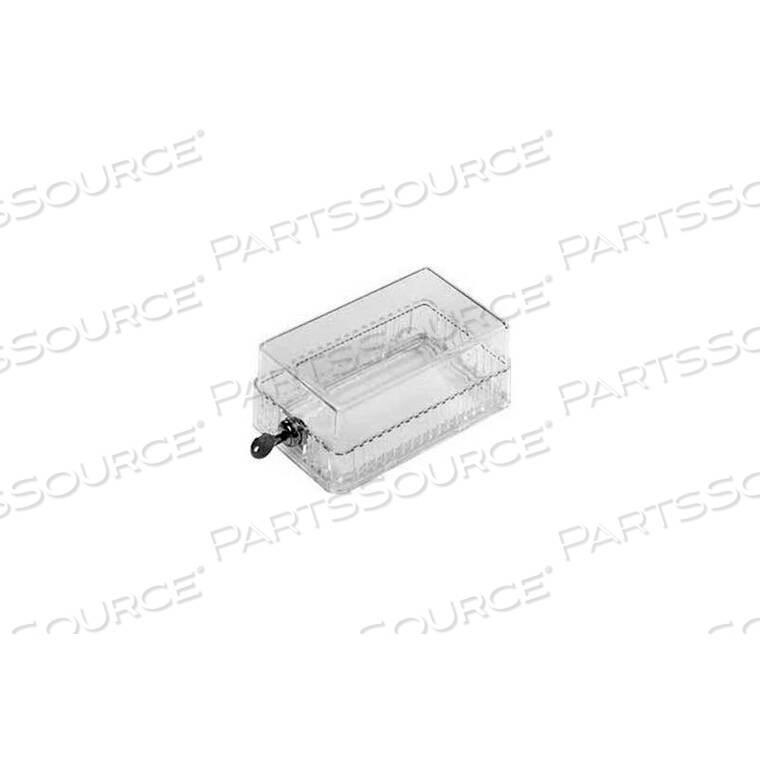 OEM#: F29-0143THERMOSTAT GUARD, TRANSPARENT COVER WITH MOUNTING PLATE by White-Rodgers