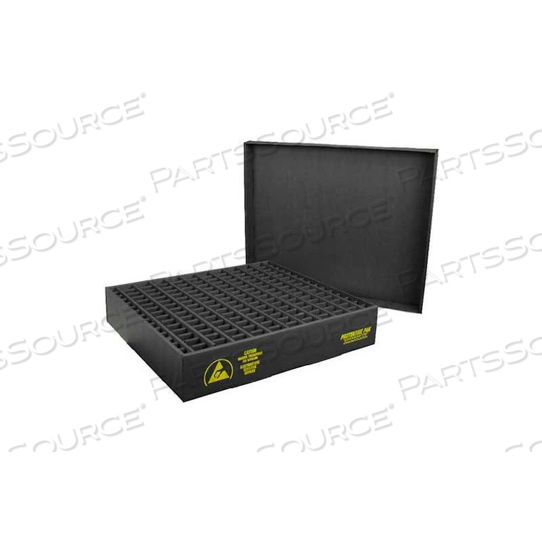 OEM#: 38706PROTEKTIVE PAK ESD IN-PLANT HANDLER ADJ. DIVIDERS & LID, 45 CELLS, CELL SIZE 4 X 5-3/4 X 1 by Desco